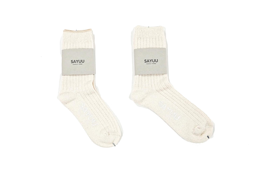 Bouclé Socks by “SAYUU”