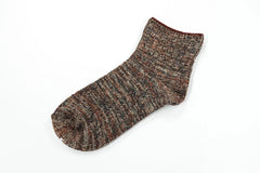 Silk Noil Socks by “SAYUU”