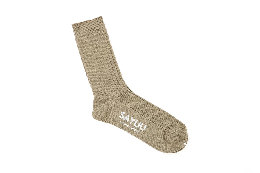 Suvin Cotton Socks by “SAYUU”