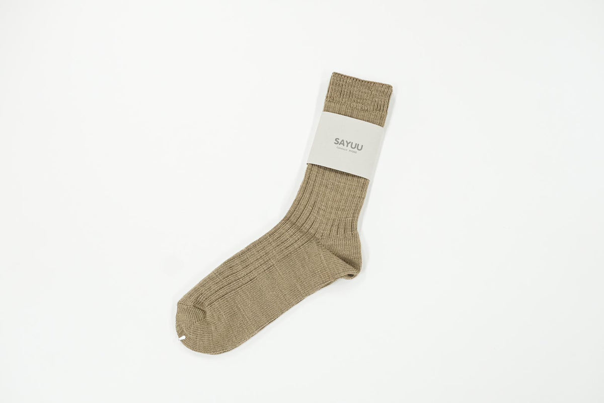 Suvin Cotton Socks by “SAYUU”