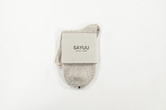 Reuse Cotton Socks by “SAYUU”