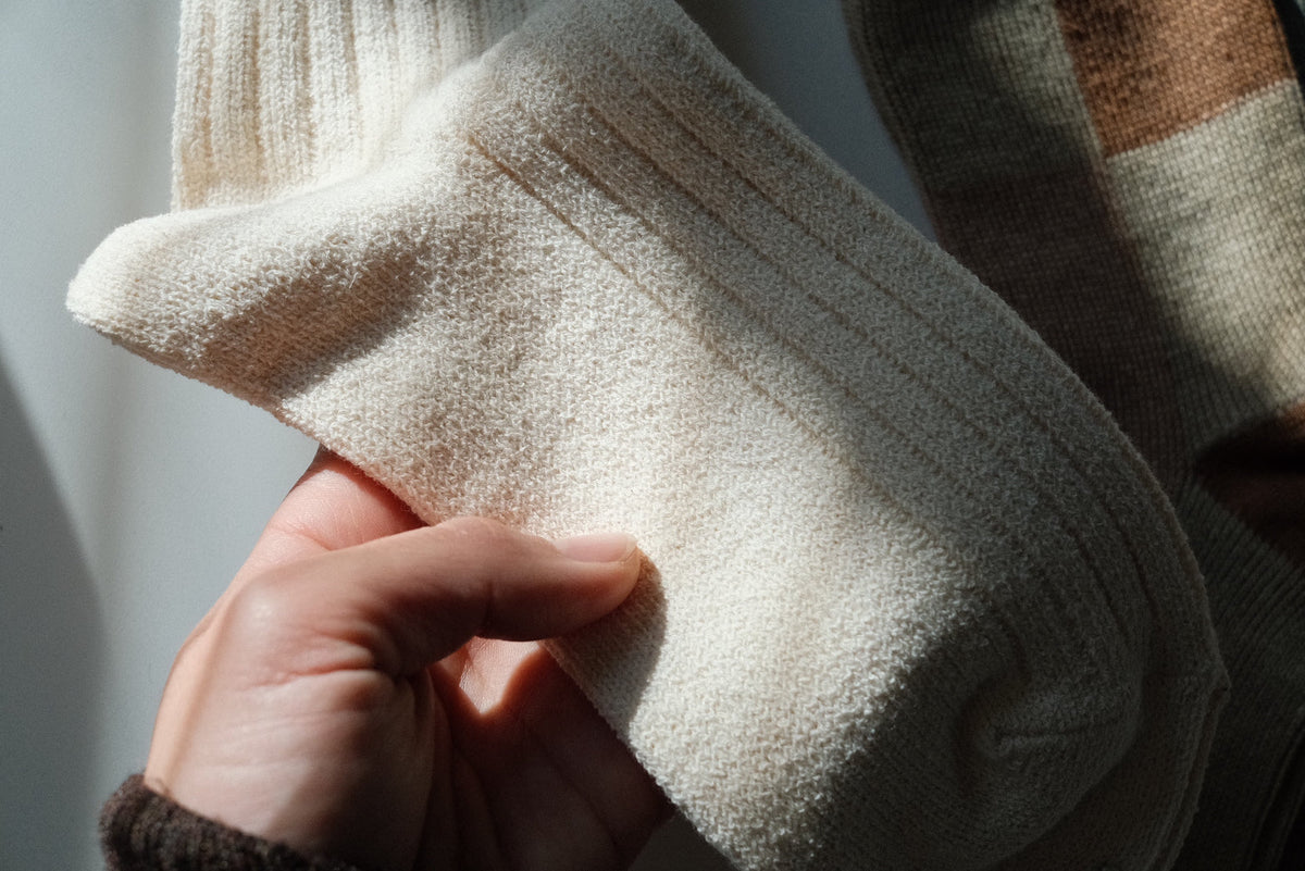 Bouclé Socks by “SAYUU”