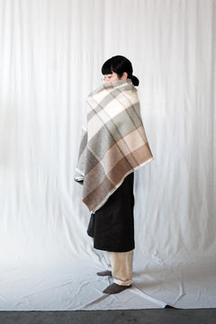 Colored Co / Wool Blanket - Soy