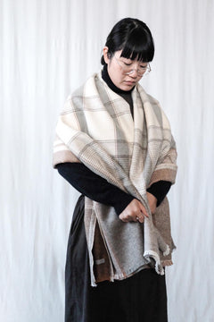 Colored Co / Wool Blanket - Soy