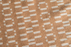 Organic Colored Cotton Blanket - Camel
