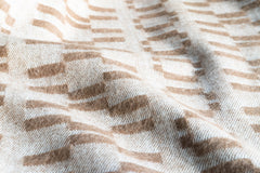 Organic Colored Cotton Blanket - Brown