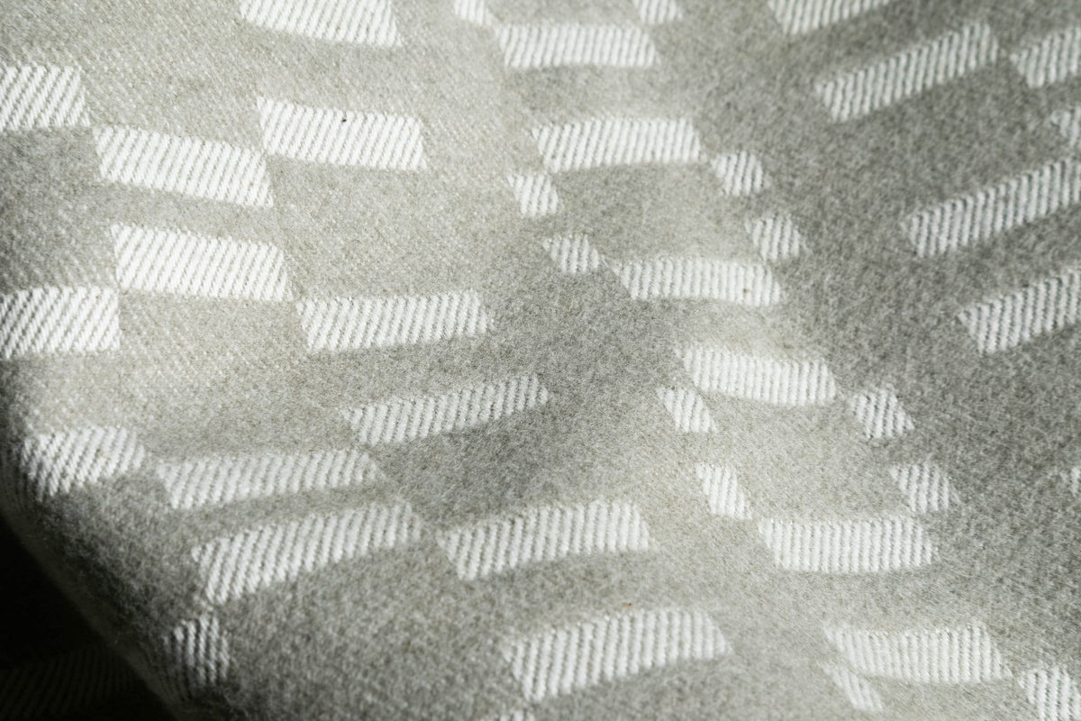 Organic Colored Cotton Blanket - Gray