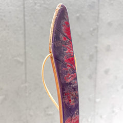 Shoehorn × Skateboard with Hinoki Stand - Magenta Purple