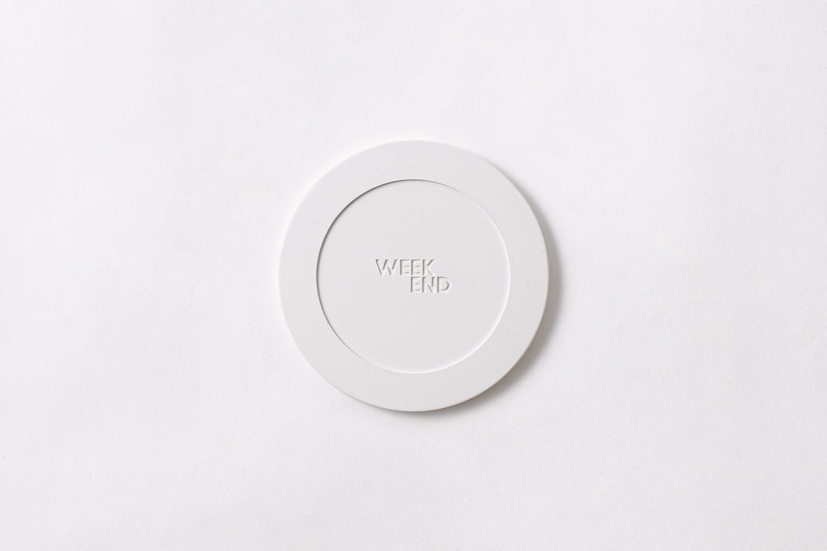 AROMA PLATE：WHITE MARBLE