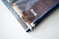 Sashiko Organic Cotton Blanket (Kuchinashi)