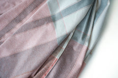 Sashiko Organic Cotton Blanket (Zakuro)
