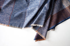 Sashiko Organic Cotton Blanket (Kuchinashi)