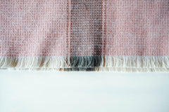 Sashiko Organic Cotton Blanket (Zakuro)