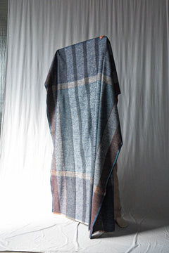 Sashiko Organic Cotton Blanket (Kuchinashi)