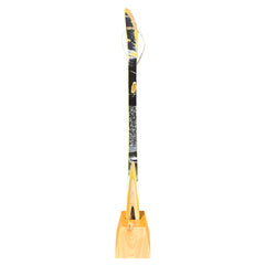 Shoehorn × Skateboard with Hinoki Stand - Black Yellow