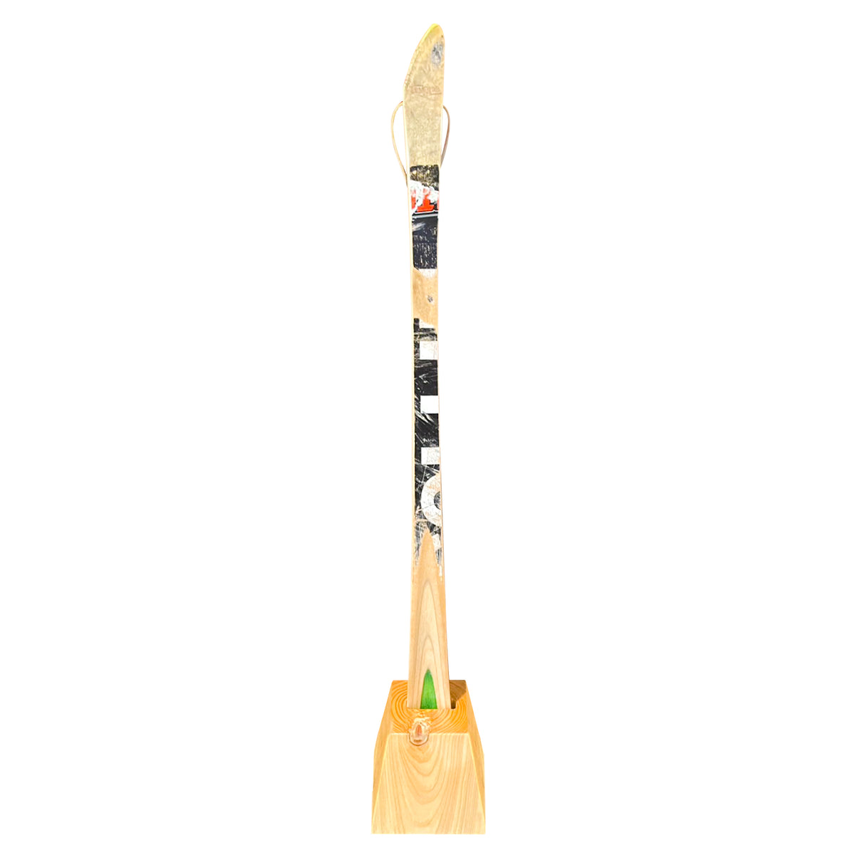 Shoehorn × Skateboard with Hinoki Stand - Multi Green